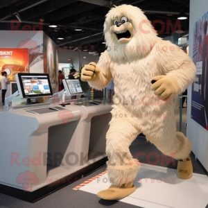 Crème Sasquatch mascotte...