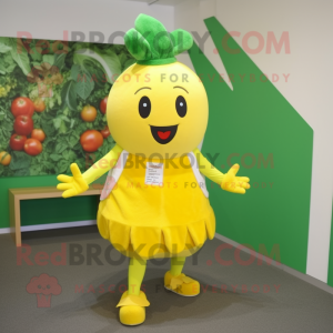 Yellow Beet maskot...