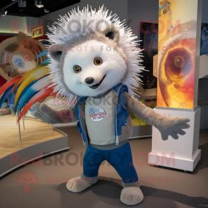 Silver Porcupine maskot...