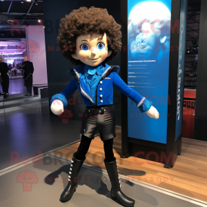 Blue Irish Dancer mascotte...