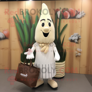 White Asparagus mascotte...