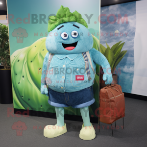 Personagem de mascote Teal...