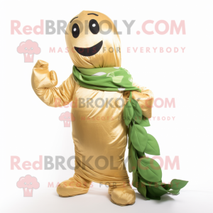 Gold Beanstalk maskot...