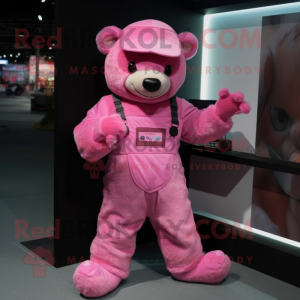 Rosafarbener Teddybär...