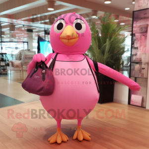 Pink Blackbird mascotte...