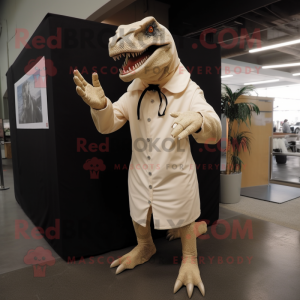 Crème T Rex mascotte...