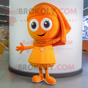 Oranje Gyro mascotte...