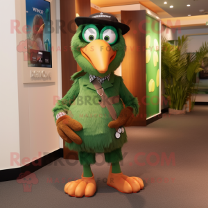 Forest Green Kiwi maskot...