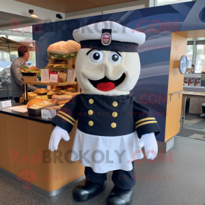 Navy Burgers mascotte...