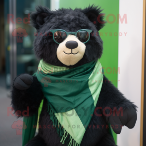 Grön glasögonbjörn...