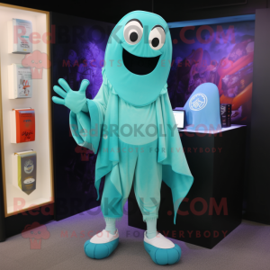 Turquoise Ghost mascotte...