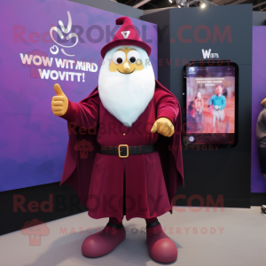 Maroon Wizard mascotte...