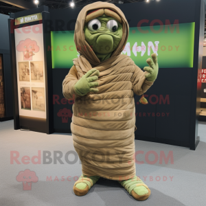 Olive Mummy mascotte...