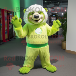 Lime Green Sloth Bear...