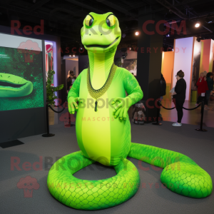 Lime Green Anaconda...