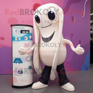 Crème inktvis mascotte...