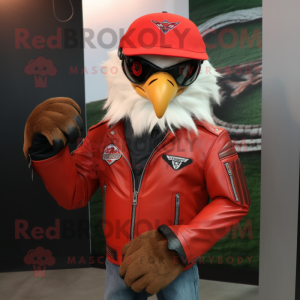 Postava maskota Red Eagle...