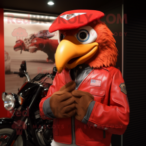 Red Eagle mascotte kostuum...