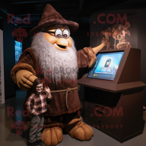 Brown Wizard mascotte...