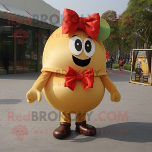 Gold Tomato maskot...