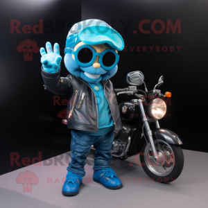 Cyan Rainbow mascotte...