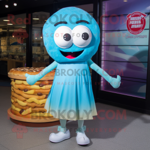 Cyan Bagels mascotte...