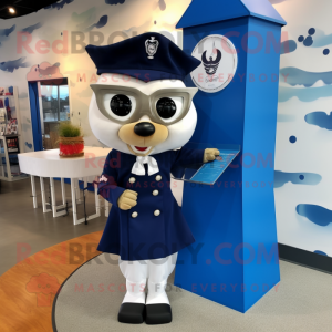 Navy Love Letter mascotte...