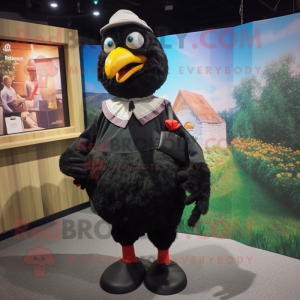 Black Hens maskot drakt...