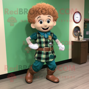 Tan Irish Dancer mascotte...