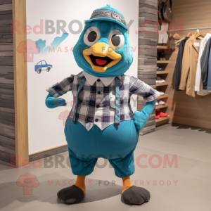 Personagem de mascote Cyan...