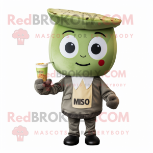 Oliven Miso Soup maskot...