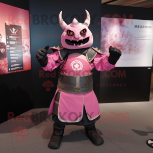 Roze Samurai mascotte...