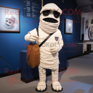 Navy Mummie mascotte...