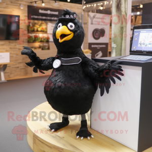 Black Hens maskot drakt...