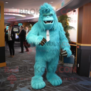 Turquoise Sasquatch...