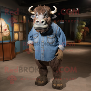  Buffalo maskot drakt...