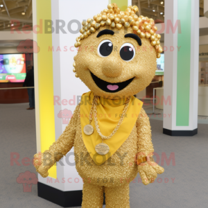 Gouden Aglet mascotte...