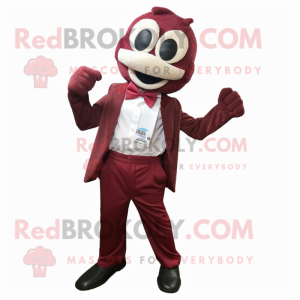 Maroon Pho maskot kostume...