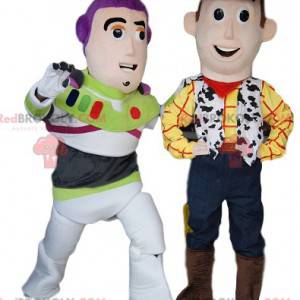 Mascots of Woody e Buzz Lightyear, de Toy Story - Redbrokoly.com