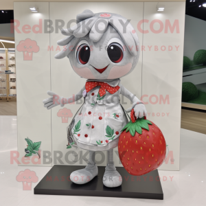 Silver Strawberry mascotte...