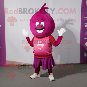 Magenta Onion mascotte...