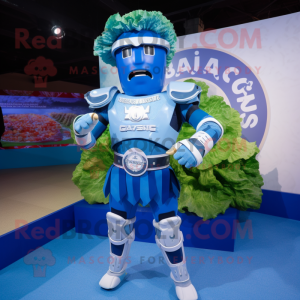 Blue Caesar Salad mascotte...