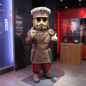 Postava maskota Soldier...