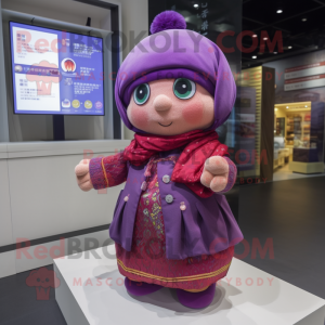  Plum maskot kostume...