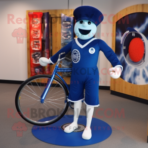 Navy Unicyclist maskot...