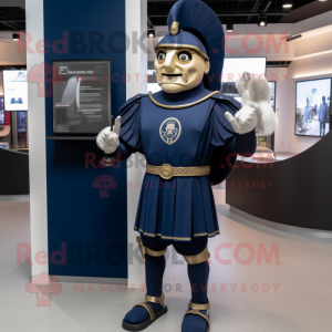 Navy Roman Soldier mascotte...