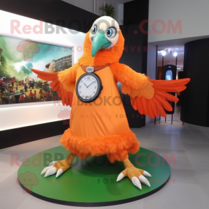 Orange Vulture maskot...