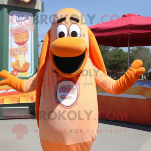 Peach Hot Dogs mascotte...