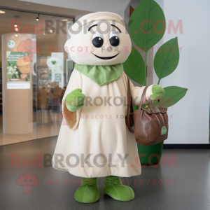 Cream Beanstalk maskot...