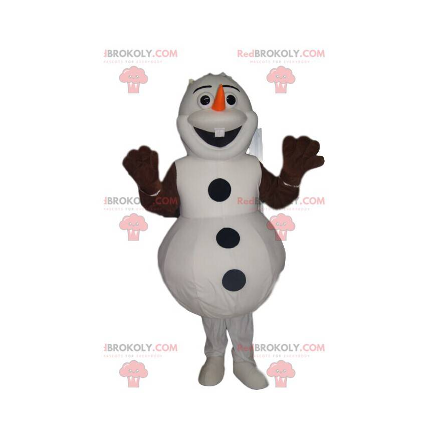 Maskot Olaf Glad Snomann I Frozen Maskotene Kutte Opp L 175 180cm